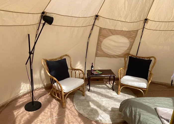 Luxe Glamping Tent Met Sterrenhemel